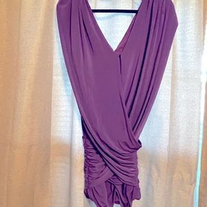 BCBG purple top